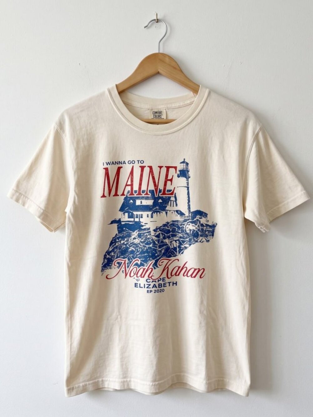 Noah Kahan Cape Elizabeth Shirt Reprint